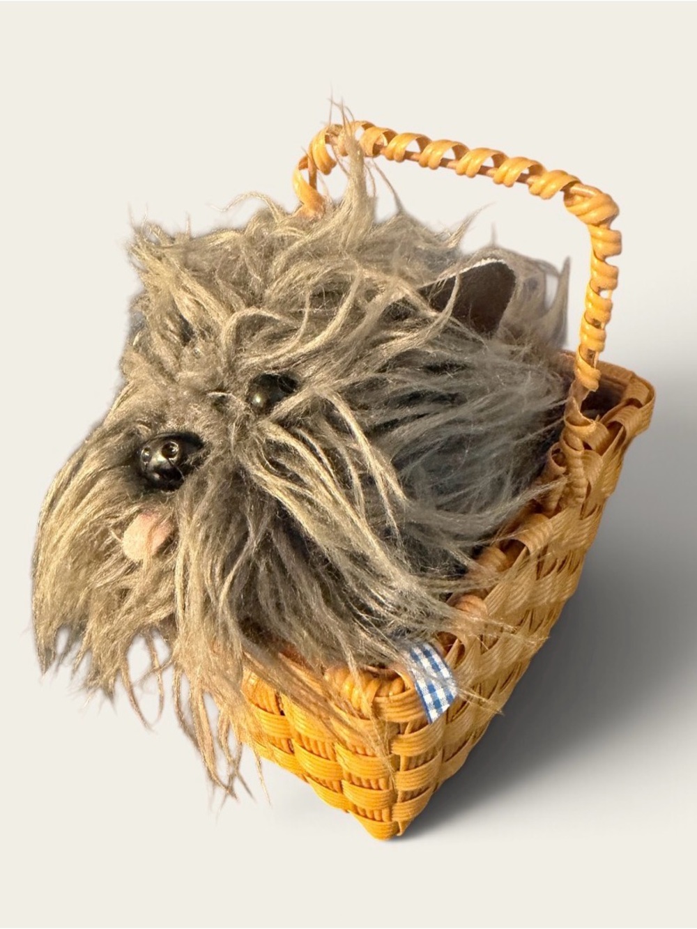 Rubies Toto In Basket Costume Accessory Wizard Of Oz Plush Dog Theater Prop